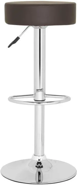 Safavieh Home Collection Jude White Adjustable Swivel Gas Lift 25.6-31.5-inch Bar Stool