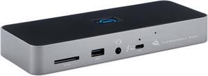 OWC 11-Port Thunderbolt Dock with 4 Ports, 4 USB Ports, Ethernet, Audio, and Card Reader Functionality for Thunderbolt 3 Mac or Thunderbolt 4 PC