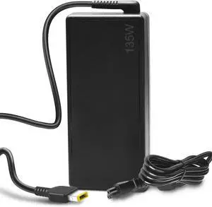 135W Power Adapter Cord for Lenovo ThinkPad Universal Thunderbolt 4 3 Dock/USB C Smart Dock/Thunderbolt 3 Essential Dock Gen 1 2/ThinkPad Hybrid USB-C with USB-A Dock/Ultra/Pro/Gen 2 Dock