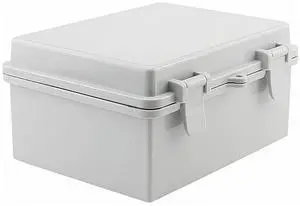 Sunnyglade ABS Plastic Dustproof Waterproof IP65 Junction Box Universal Durable Electrical Project Enclosure with Lock (6.7"x8.7"x4.3")