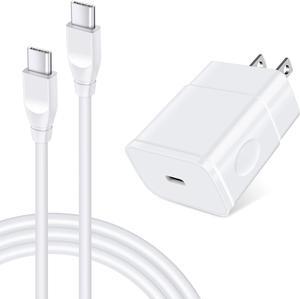 25W Super Fast Charger, 10FT Long Android Phone C Charger USB Type C Cable Fast Charging for Samsung Galaxy A16 5G A15 A14 5G A35 A55 A54 A53 A13 S25 Ultra S24 FE S23 S22 S21 S20 A03s A04s A02s A25