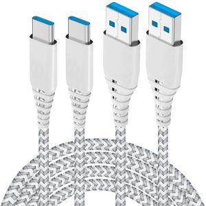 Long USB C Charger Cable 10ft 2Pack,Type C Charger Cord for Samsung Galaxy A13 A14 A53 5G/A52 5G/A42 5G/A12/A71 5G/A50 A2 Moto Motorola G100/G Pure/G Stylus 5G/Power 2022 2021 2020,Edge,Fast Charge