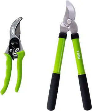 Loppers for Tree Trimming, Heavy Duty Branch Cutter Pruning Shears Set, Labor Saving and Durable Garden Clippers, Pruning Shears for Gardening Plants, Flowers and Tree Trimmer