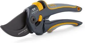 Woodland Tools Co. Super Duty MaxForce Bypass Pruning Shears, Gardening Hand Pruner, Secateurs, Plant Shears, Flower Clippers (05-2005-100)