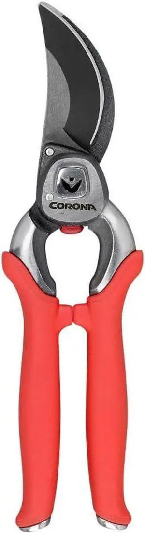 Corona BP 7200 Forged Pro Cut Bypass Hand Pruner, 1-Inch, Red