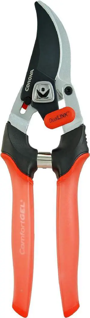 Corona BP 4314D Dual Link Bypass Pruner With Comfort Gel Grips, 3/4 Inch,Red