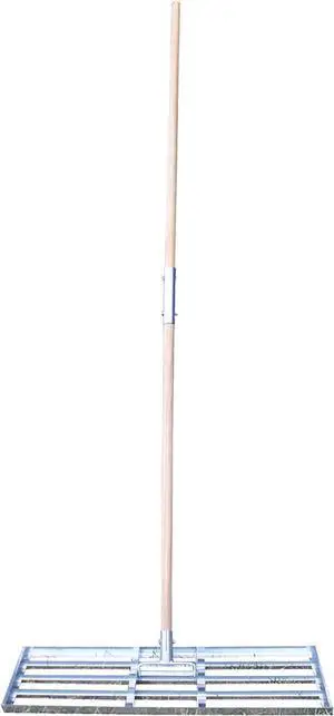 Levelawn Pro  30" Lawn Leveling Rake with 72" Handle | Effortlessly Level Golf Courses, Lawns, & Gardens | Easy Assembly, Stainless Steel Tray | Perfect for Landscape Professionals