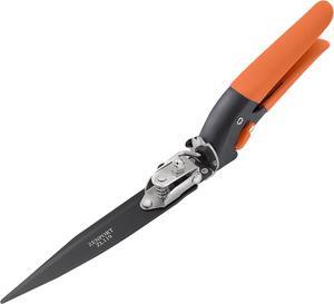 Zenport Grass Shears ZL119 Landscape Grass Shears, Adjustable, Heavy Duty, Twin 4.5-Inch Carbon Steel Blades