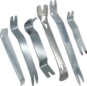 6 Pack Paver Tool Stainless Steel Paver Extractor Tool Paver Removal Tool Paver Lifting Tool with Multipurpose Tool Pouch Bag for Garden Lawn Yard Patio Paver Brick Block Replacement