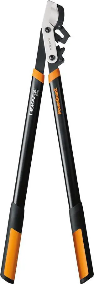 Fiskars 32-Inch Loppers for Tree Trimming, Heavy Duty, Low-Friction Sharp Steel Blade, Branch Cutter up to 2-Inch Diameter Cut Capacity, PowerGear2 Technology that Multiplies Power for Less Effort