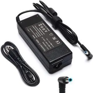 90W AC Adapter Charger for HP Envy Touchsmart Sleekbook 15 17 M6 M7 Series Spectre X360 13 15 Stream 11 13 14 Elitebook Folio 1040 Pavilion 11 14 15 17 741727-001 740015-001 854117-850