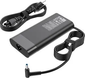 150W AC Laptop Charger for HP ZBook Studio 15 16 17 G3-G8, ZBook 15 16 17 G5-G9, OMEN 15 17 Fury 15 17 G7-G8, HP Pavilion Gaming 15 17, 15u G3, 15v x360 G5 Power Cord