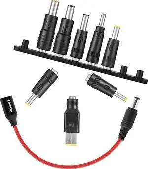 LinkOn PD to DC Adapter 100W USB-C Female to DC Male Plug for Legacy Laptops 19V to 21V Using PD3.0 20V Charger Compatible with HP Lenovo Dell MSI IBM Acer ASUS Sony Compaq Fujitsu
