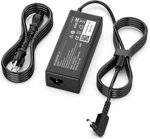 65W Laptop Charger Compatible with Acer Chromebook 15 14 13 11 R11 R13 N15Q9 N15Q10 N15Q8 CB3 CB5 C720 C720p C740 C738T C731 CB3-532 CB3-131 CB3-111 CB3-531 CB5-571 PA-1650-80 PA-1450-26 Power Cord