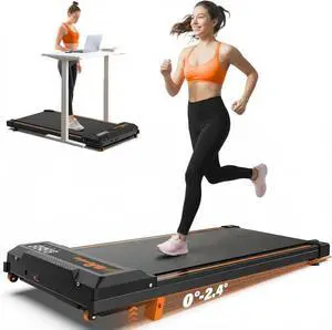 Under Desk Treadmill, Treadmill for Compact Storage with Retractable Design, Walking Pad with Incline for Home Office, 300 Lbs Weight Capacity, LED Display, Remote Control Under Desk Treadmill, Treadmill for Compact Storage with Retractable Design, Walking Pad with Incline for Home Office, 300 Lbs Weight Capacity, LED Display, Remote Control