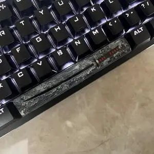 Custom Keycap Black Knife Space Bar Keycap for MX Mechanical Keyboard Custom Keycap Black Knife Space Bar Keycap for MX Mechanical Keyboard