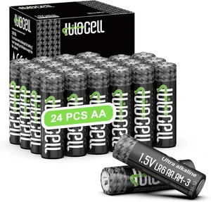 hilocell Double a Batteries 24 Pack1.5V Alkaline Aa Batteries, 10-Year Shelf Life,Suitable for Devices Such As Tv Remote Controls, Toys, Flashlights, and Computer Mice hilocell Double a Batteries 24 Pack1.5V Alkaline Aa Batteries, 10-Year Shelf Life,Suitable for Devices Such As Tv Remote Controls, Toys, Flashlights, and Computer Mice