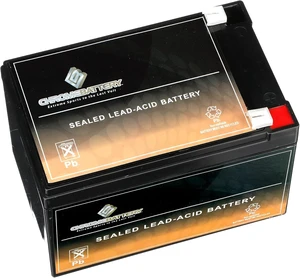 CB CHROMEBATTERY 12V 15AH Maintenance-Free Battery for Alarm Systems, Scooters, Toys, Emergency Lights, and More - Spade (F2) Terminal CB CHROMEBATTERY 12V 15AH Maintenance-Free Battery for Alarm Systems, Scooters, Toys, Emergency Lights, and More - Spade (F2) Terminal