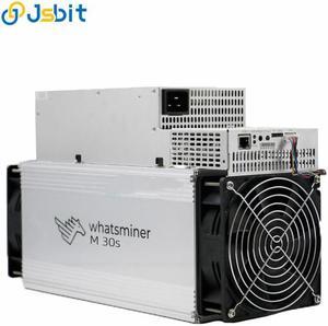 NEW Whatsminer M30s 88T BTC Bitcoin Mining Machine 3344W Asic BTC Miner with PSU