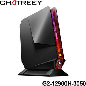 Chatreey Portable Gaming PC i9-12900H 14Cores 20Threads, Nvidia RTX3050 Portable Gaming Desktop Computer,32G Sodimm DDR4 1TB PCIE4.0 SSD,2XHDMI Type-C,Windows 11Pro