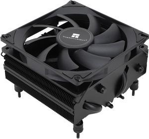 Thermalright AXP90 X53 Black Low Profile CPU Cooler with Quite 92mm Slin PWM Fan, AGHP Technology, 53mm Height, for AMD AM4 AM5/Intel LGA 1700/1150/1151/1155/1200,Downward Tower Cooler