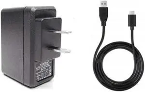 Yustda Replacement AC Adapter Charger for FEIT Electric Rechargeable LED Vanity Mirror Model VRM-1 (Micro USB Plug)