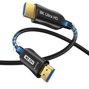 AXFEE Cavo HDMI 2.1 8K 2 Metri – Ultra Alta Velocità 48Gbps, 8K@60Hz 4K@120Hz, Compatibile Con PS5, TV, PC, Xbox