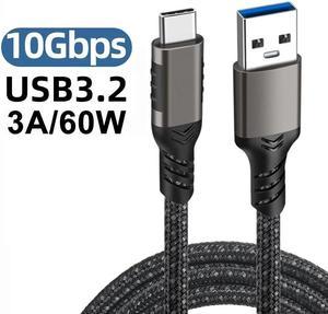 C2G 10ft USB C Male to USB A Male Cable - Usb 3.2 - 5Gbps - 3A - Black