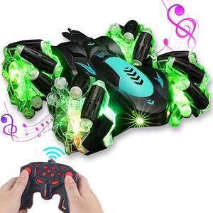 RC Stunt Car Invincible 360°Rolling Twister with Colorful Lights & Music Recharg