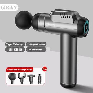 super light 6speeds Massage Gun Percussion Massager Deep Tissue Muscle Relax 8H power good for travel