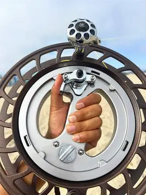 LDLC 11" Large Kite Reel With Brake Ratchet Lock ABS & Metal Kite string Winder