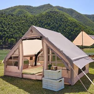 LDLC Camping Tent Waterproof Inflatable GIANT Tent House Tents max 10 Person for Family