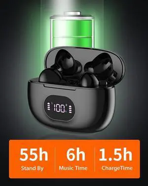 LDLC long-distance transmission Bluetooth Earbuds Headset Wireless