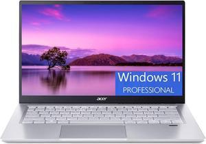 Acer Swift 3 13 Intel Evo Thin  Light Laptop 135 2K 2256 x 1504 Display Intel Core i71165G7 4 cores Intel Iris Xe Graphics 8GB DDR4 256GB PCIe SSD Backlit KB Windows 11 Pro
