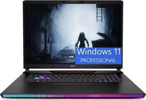 MSI Raider 17 Gaming Laptop, 17.3" QHD 240Hz Display, Intel Core i9-13980HX 24 Cores Processor, NVIDIA GeForce RTX 4090 8GB GDDR6, 32GB DDR5  1TB PCIe SSD, Cooler Boost 5, Windows 11 Pro