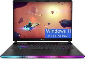 MSI Raider 16 Gaming Laptop 16 QHD 240Hz Display Intel Core i913950HX 24 Cores Processor NVIDIA GeForce RTX 4060 8 GB GDDR6 32GB DDR5 1TB PCIe SSD Thunderbolt 4 Windows 11 Pro