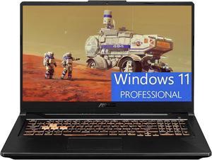ASUS TUF Gaming A17 Gaming Laptop 173 Full HD 144Hz Display AMD Ryzen 5 4600H 6core Processor GeForce GTX 1650 4GB GDDR6 Graphics 32GB DDR4 1TB PCIe SSD RGB Keyboard Windows 11 Pro