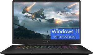 MSI Stealth GS77 17 Gaming Laptop 173 QHD 2560x1440 240Hz Display Intel Core i712700H 14Core RTX 3080 Ti 16GB 32GB DDR5 1TB PCIe SSD Thunderbolt 4 Windows 11 Pro