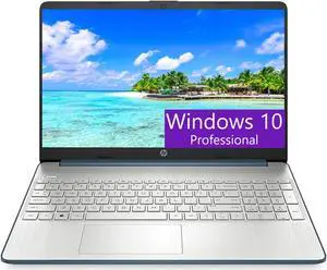 HP 15 Laptop, 15.6" FHD (1920 x 1080) Display, AMD Ryzen 5 5500U 6 Cores (Up to 4.0GHz) Processor, AMD Radeon Graphics, 32GB DDR4  2TB PCIe SSD, Bluetooth 4.2 Webcam, Windows 10 Pro