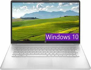 HP 17 Business Laptop, 17.3" HD+ Touchscreen, Intel Core i7-1255U 10 Cores Processor, Intel Iris Xe Graphics, 32GB DDR4  512GB PCIe SSD, WiFi 6, Bluetooth, Backlit Keyboard, Windows 10