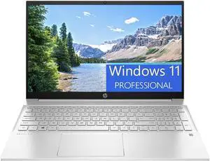 HP Pavilion 15 Laptop, 15.6" FHD Touchscreen, AMD Ryzen 7 5700U(8 Cores, Up to 4.3GHz) Processor, AMD Radeon Graphics, 32GB DDR4  1TB PCIe SSD, Backlit KB, WiFi 6, Windows 11 Pro