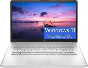 HP Pavilion 17 Laptop, 17.3" HD+ Display, AMD Ryzen 3 7320U Quad-Core Processor, AMD Radeon Graphics, 16GB DDR4  2TB PCIe SSD, WiFi 6, HDMI, Numeric Keypad, Windows 11 Pro