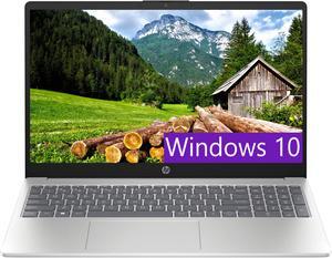 HP 15.6 Laptop, 15.6" FHD (1920 x 1080) Display, AMD Ryzen 5 7520U 4-Core Processor, AMD Radeon Graphics, 8GB DDR4  256GB PCIe SSD, Wi-Fi 6, Bluetooth 5.3, HD Camera, Windows 10