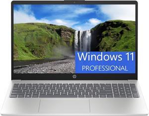 HP 15.6 Laptop, 15.6" FHD (1920 x 1080) Display, AMD Ryzen 5 7520U 4-Core Processor, AMD Radeon Graphics, 16GB DDR4  512GB PCIe SSD, Wi-Fi 6, Bluetooth 5.3, HD Camera, Windows 11 Pro