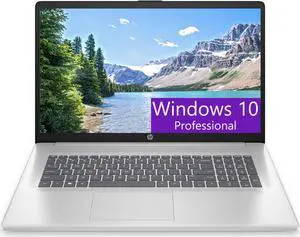 HP 17 Laptop, 17.3" HD+ Touchscreen, Intel Pentium Silver N5030 4 cores Processor, Intel UHD Graphics, 8GB DDR4  512GB PCIe SSD, 802.11AC WiFi, Bluetooth 5.0, Windows 10 Pro