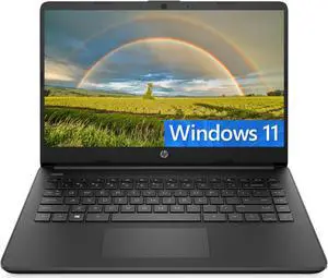 HP 14 Laptop, 14" HD Touchscreen, AMD Ryzen 3 5300U 4 Cores Processor, AMD Radeon Graphics, 16GB DDR4  2TB PCIe SSD, Wi-Fi, Bluetooth, HDMI, Webcam, Windows 11