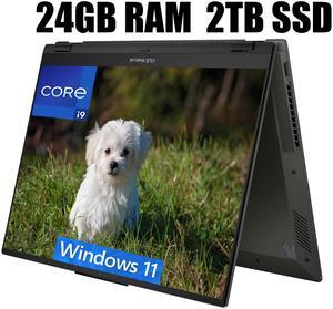 ASUS Vivobook S 16 Flip 2-in-1 Laptop, 16" WUXGA Touchscreen, Intel Core i9-13900H 14 Cores Processor, Intel Iris Xe Graphics, IR Camera, HDMI, Wi-Fi 6, 24GB DDR4  2TB PCIe SSD, Windows 11