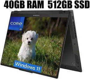 ASUS Vivobook S 16 Flip 2-in-1 Laptop, 16" WUXGA Touchscreen, Intel Core i9-13900H 14 Cores Processor, Intel Iris Xe Graphics, IR Camera, HDMI, Wi-Fi 6, 40GB DDR4  512GB PCIe SSD, Windows 11