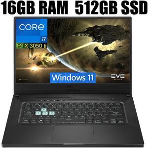 ASUS TUF Dash 15 Ultra Slim Gaming Laptop, 15.6" 144Hz FHD, Intel Core i7-11370H 4 cores, NVIDIA GeForce RTX 3050 Ti 4GB GDDR6, Wi-Fi 6, Thunderbolt 4, 16GB DDR5 512GB PCIe SSD, Windows 11 ASUS TUF Dash 15 Ultra Slim Gaming Laptop, 15.6" 144Hz FHD, Intel Core i7-11370H 4 cores, NVIDIA GeForce RTX 3050 Ti 4GB GDDR6, Wi-Fi 6, Thunderbolt 4, 16GB DDR5 512GB PCIe SSD, Windows 11