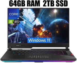 ASUS ROG Strix Scar 15 Gaming Laptop, 15.6" 240Hz QHD Display, Intel Core i9-12900H 14 cores Processor, GeForce RTX 3070 Ti 8 GB GDDR6 Graphics, RGB Keyboard, 64GB DDR5 2TB PCIe SSD, Windows 11 ASUS ROG Strix Scar 15 Gaming Laptop, 15.6" 240Hz QHD Display, Intel Core i9-12900H 14 cores Processor, GeForce RTX 3070 Ti 8 GB GDDR6 Graphics, RGB Keyboard, 64GB DDR5 2TB PCIe SSD, Windows 11